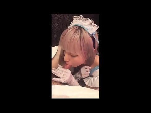 ❤️ Японскі ідал [маюка], французскі касцюм пакаёўкі, частка 1, мінет і дрочка з ласьёнам ️ Порна vk у нас ❌️